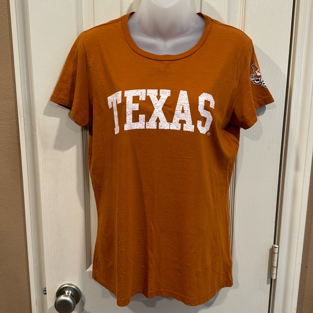 TEXAS UT orange graphic tee. Sz L/XL